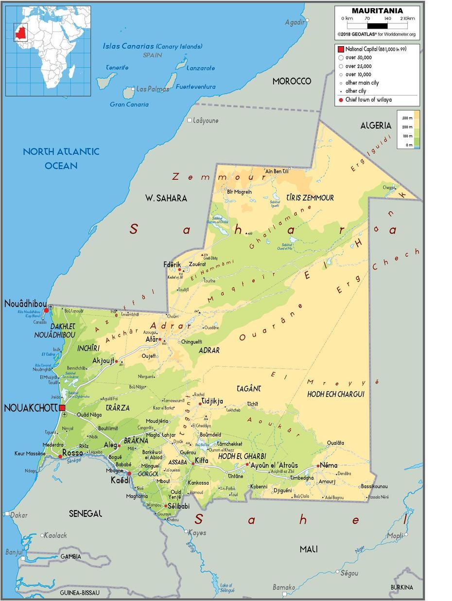 Mauritania Capital, Mauritania Climate, Physical , Sélibaby, Mauritania