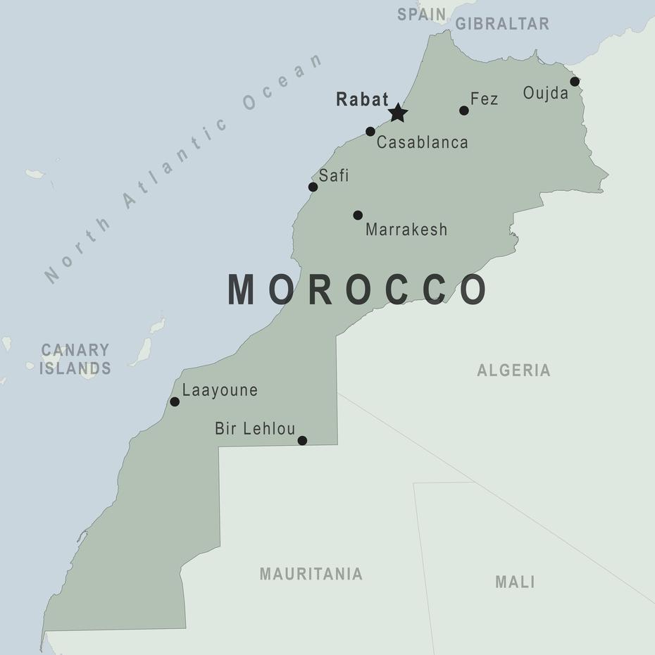 Morocco  With Cities, Morocco World, European Partners, Arbaoua, Morocco