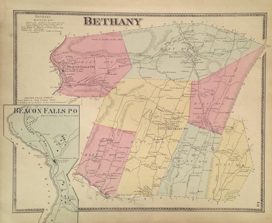 The Whole United States, Showing United States, Bethany, Bethany, United States