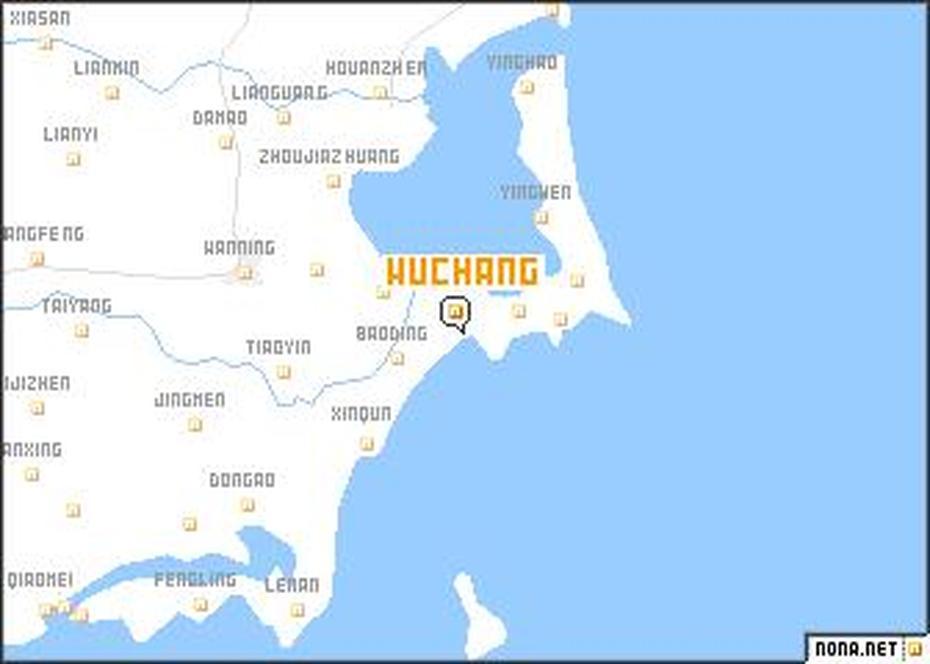 Wuchang (China) Map – Nona, Weichanglu, China, Shaxi, Wuxi Shanghai