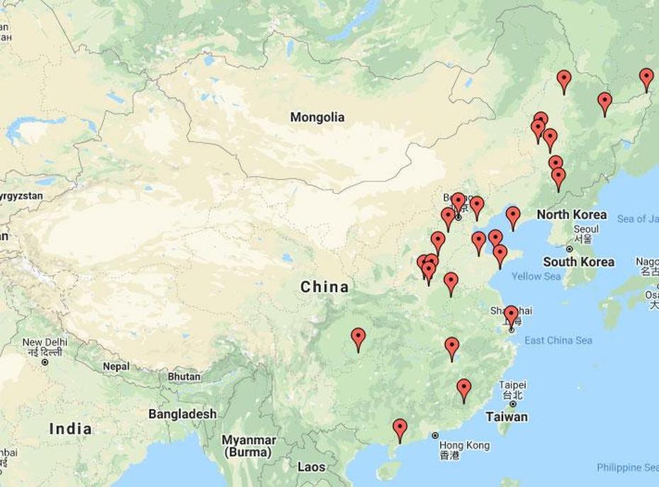 Additional Persecution News From China  August 15, 2020 (25 Reports …, Meihekou, China, China  By Province, China  With Flag