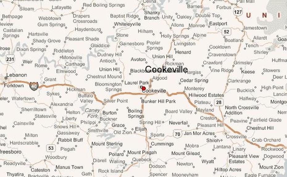 Google  Cookeville Tn, Of Cookeville Tenn, Guide Urbain, Cookeville, United States