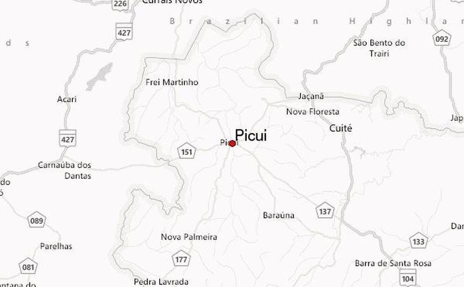 Guia Urbano De Picui, Piuí, Brazil, Piuí, Brazil