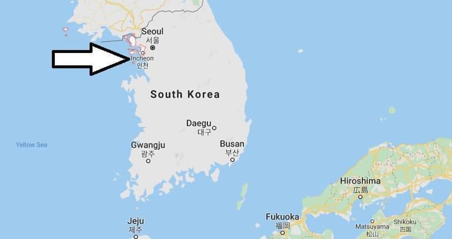 Where Is Incheon Located? What Country Is Incheon In? Incheon Map …, Incheon, South Korea, South Korea In World, Jeju South Korea