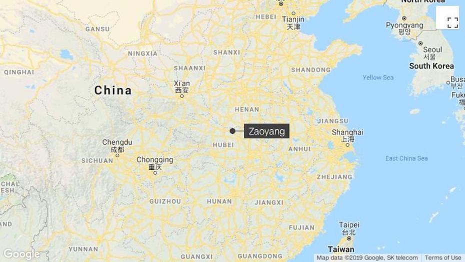Police Shoot Driver Dead After Car Rams Crowd In Chinese City, Killing …, Zaoyang, China, China  With Compass, China Continent