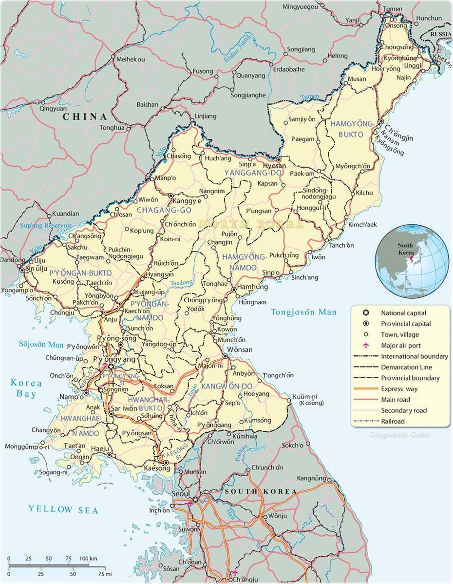 Resume Template: Pyongyang Map, Pyongyang, North Korea, North Korea Physical, Pyongyang Location