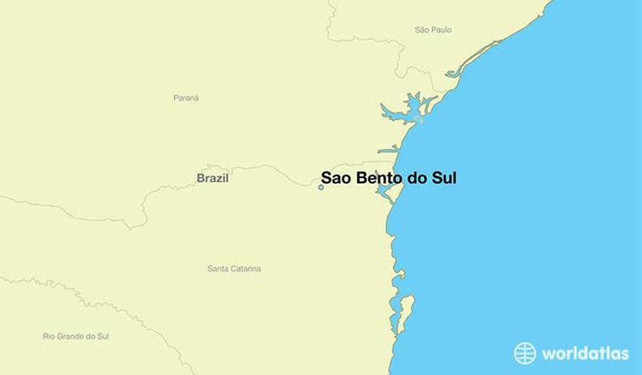 Where Is Sao Bento Do Sul, Brazil? / Sao Bento Do Sul, Santa Catarina …, São Bento, Brazil, Santos Sao Paulo Brazil, Sao Paulo World