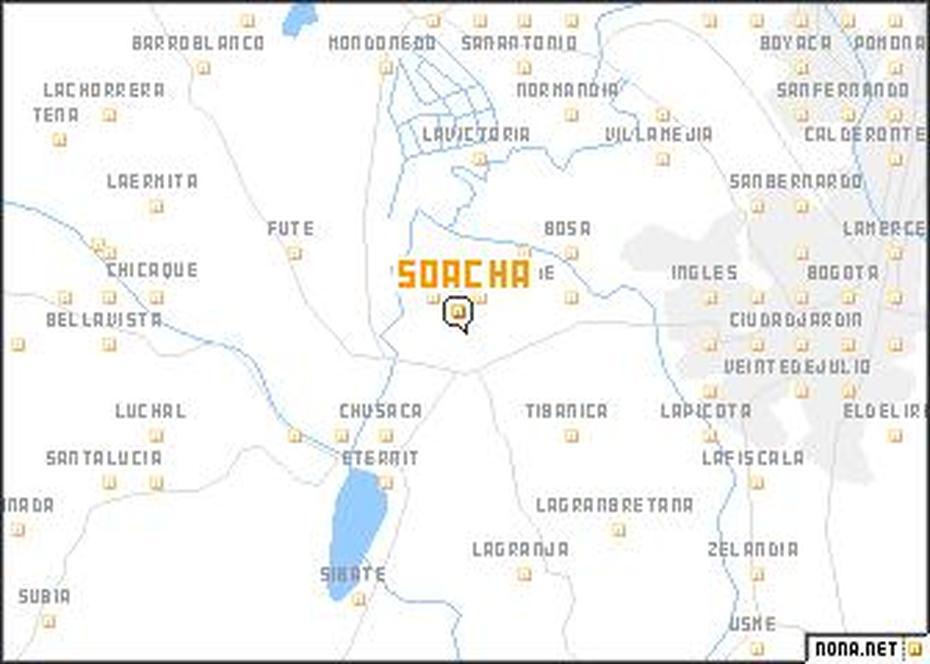 Soacha (Colombia) Map – Nona, Soacha, Colombia, La Candelaria Bogota- Colombia, Barrios De Colombia