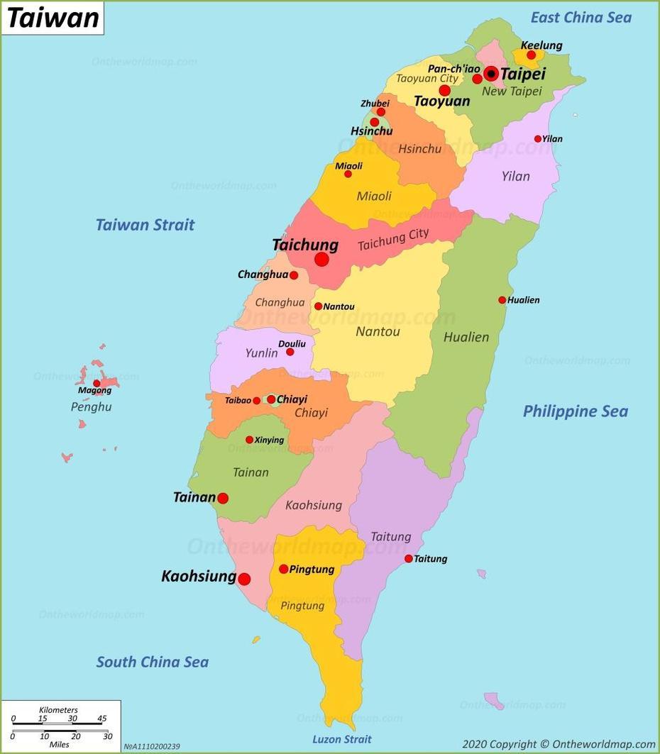 Taiwan Map | Maps Of Taiwan (Republic Of China), Toucheng, Taiwan, Taiwan  Cities, Taiwan  In Chinese