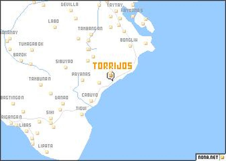 Torrijos (Philippines) Map – Nona, Torrijos, Philippines, Torrijos Marinduque, Martin Torrijos