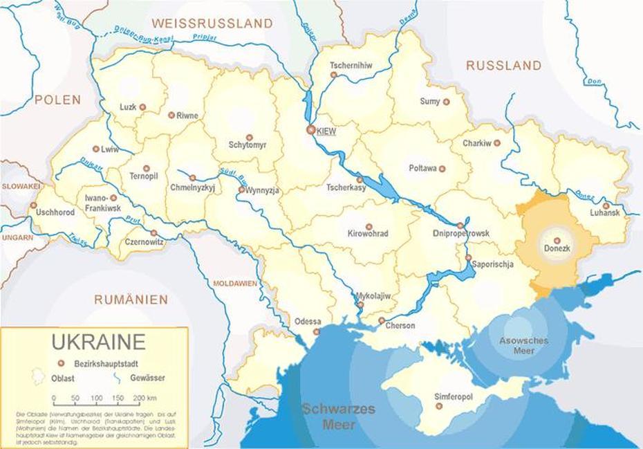 Ukraine Oblast Donezk  Mapsof, Sofiyivs’Ka Borshchahivka, Ukraine, Indian Ka, Uttar Pradesh  With Cities