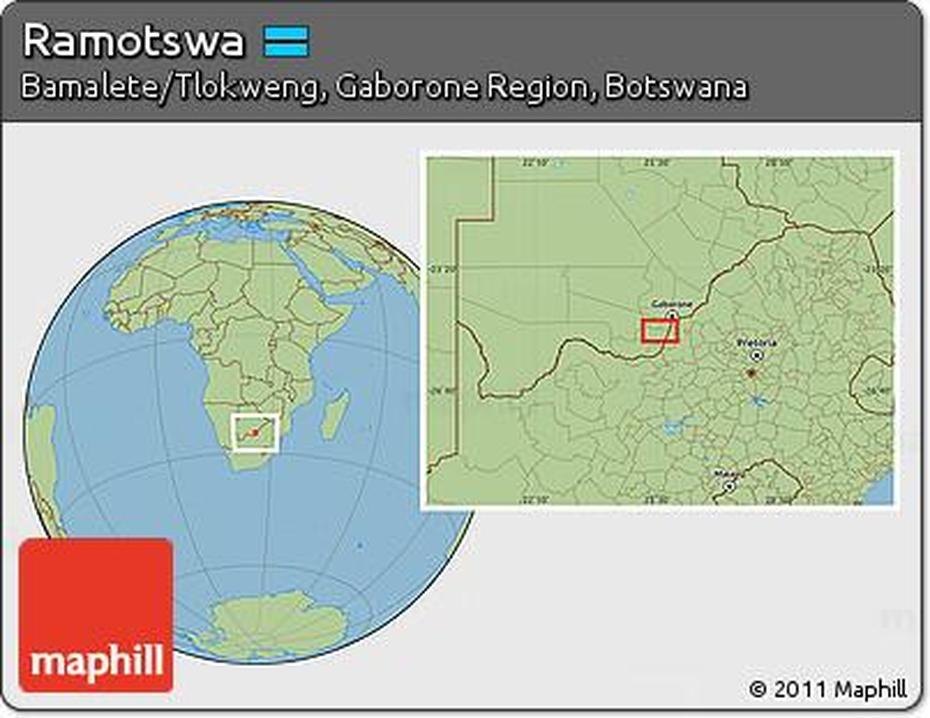 Botswana Culture, Botswana Distance Chart, Ramotswa, Ramotswa, Botswana