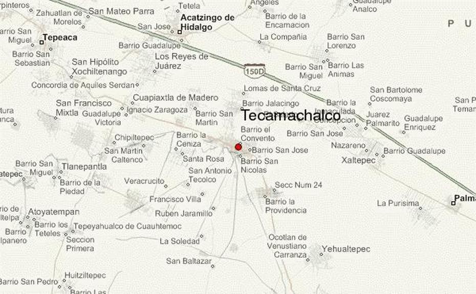 Guia Urbano De Tecamachalco, Tecámac, Mexico, Parque  Metropolitano, Aeropuerto  Santa Lucia