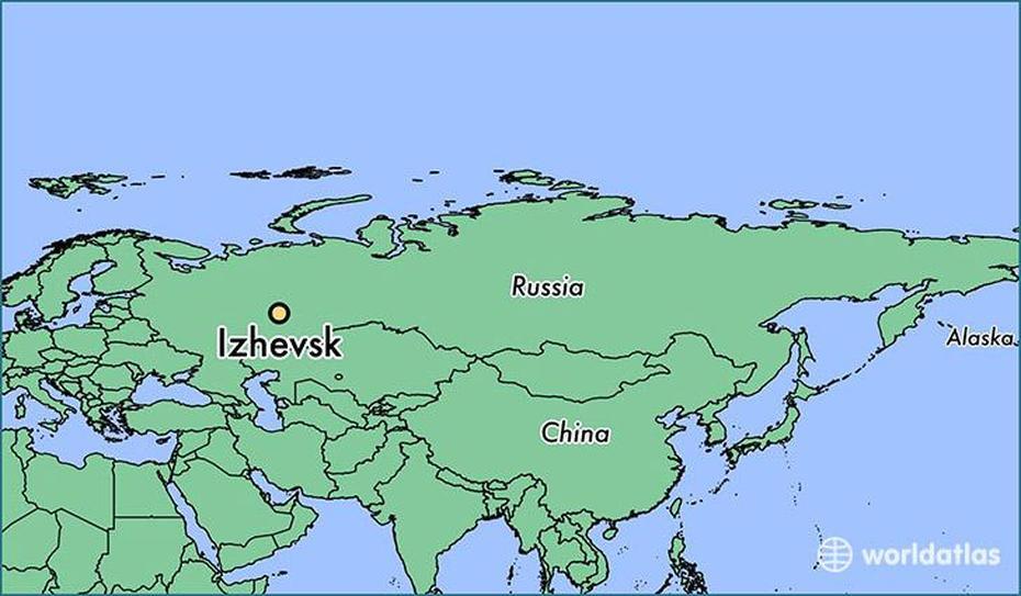 Where Is Izhevsk, Russia? / Izhevsk, Udmurtia Map – Worldatlas, Izhevsk, Russia, Izhevsk Arms, Russia  Color