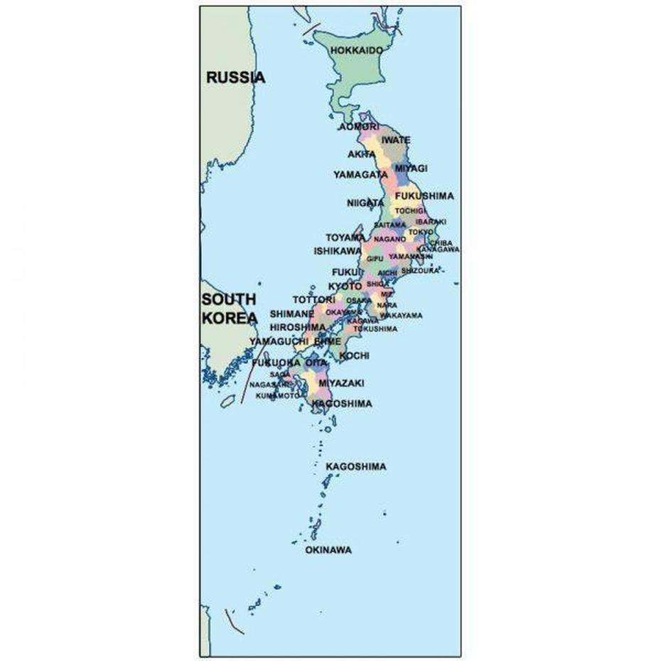 Japan Agricultural Map | Vector World Maps, Agui, Japan, Aguilas Del  Zulia, Joma  Aguila