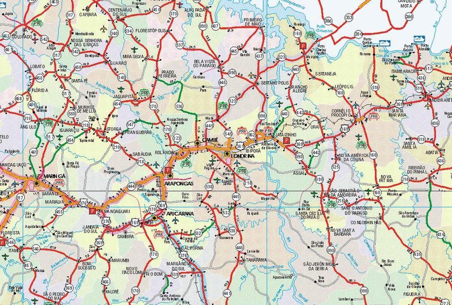 Mapas De Londrina – Pr | Mapasblog, Londrina, Brazil, Parana  Brasil, Brazil Elevation