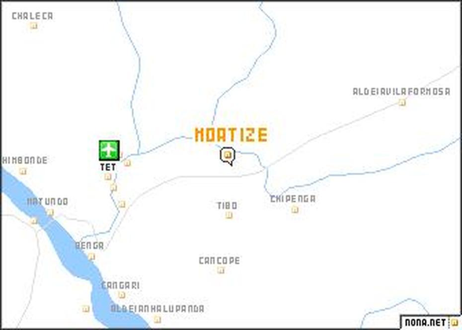 Moatize (Mozambique) Map – Nona, Moatize, Mozambique, Mozambique On World, Ilha De Mozambique