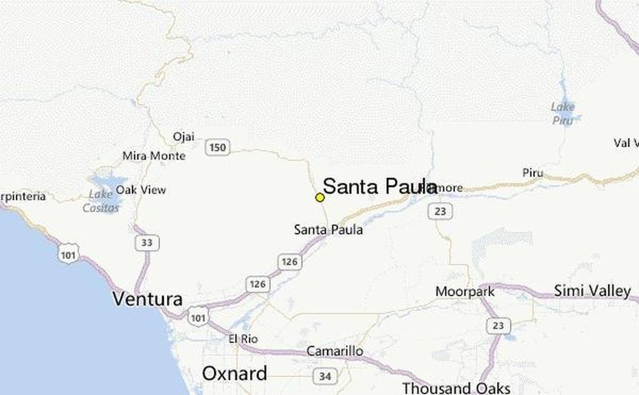 Oxnard California, Santa Paula Airport, Station Record, Santa Paula, United States