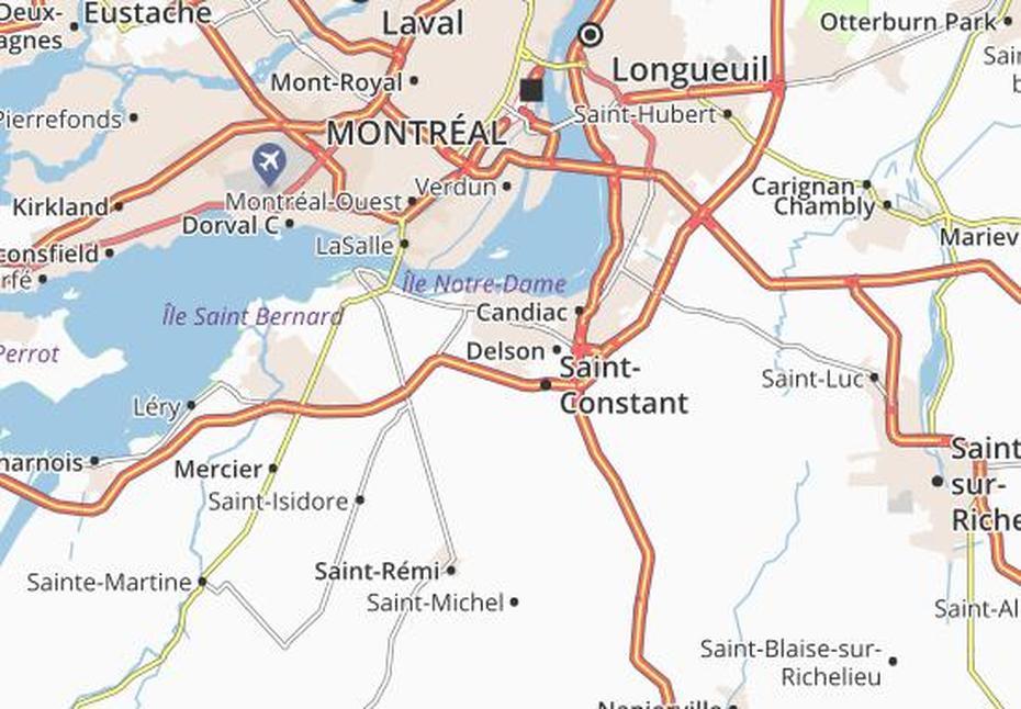 Rue Saint Pierre, Hotel De Ville De St Constant, Viamichelin, Saint-Constant, Canada