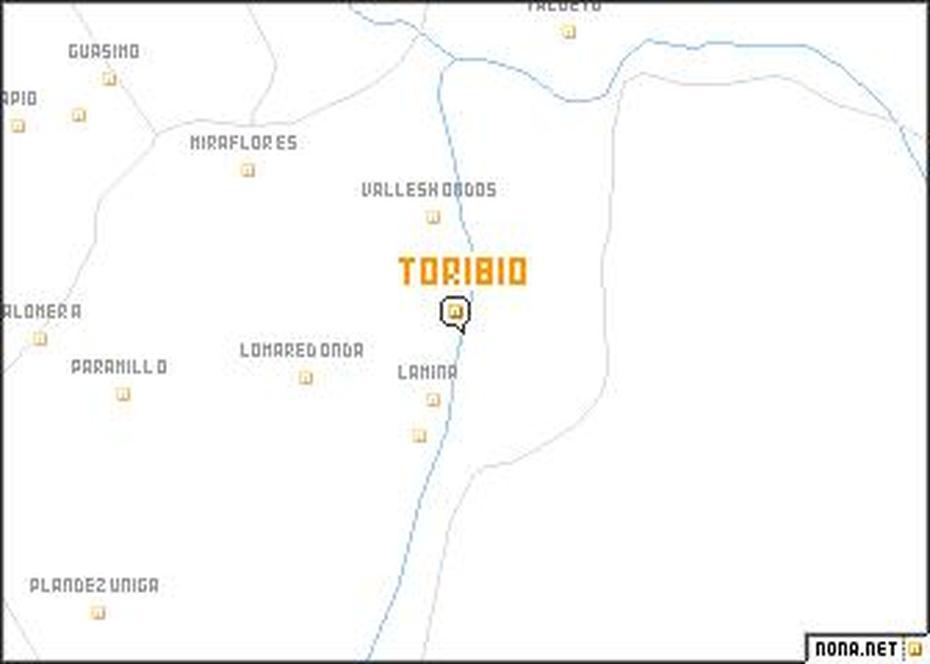 Toribio (Colombia) Map – Nona, Toribío, Colombia, Colombia Cities, Colombia  Outline