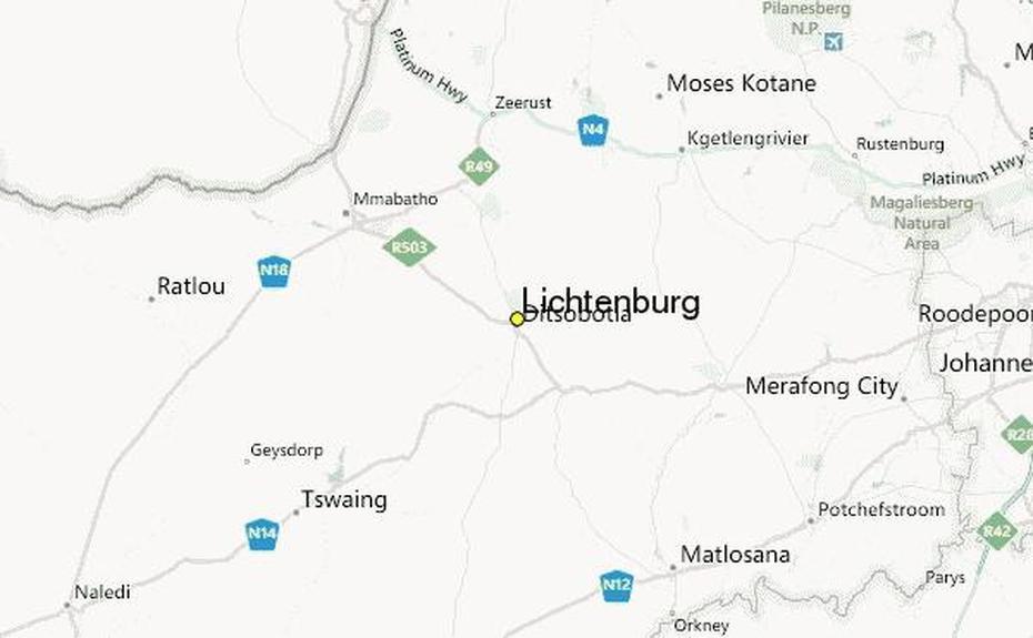 Vryburg South Africa, Lichtenburg Town, Station Record, Lichtenburg, South Africa