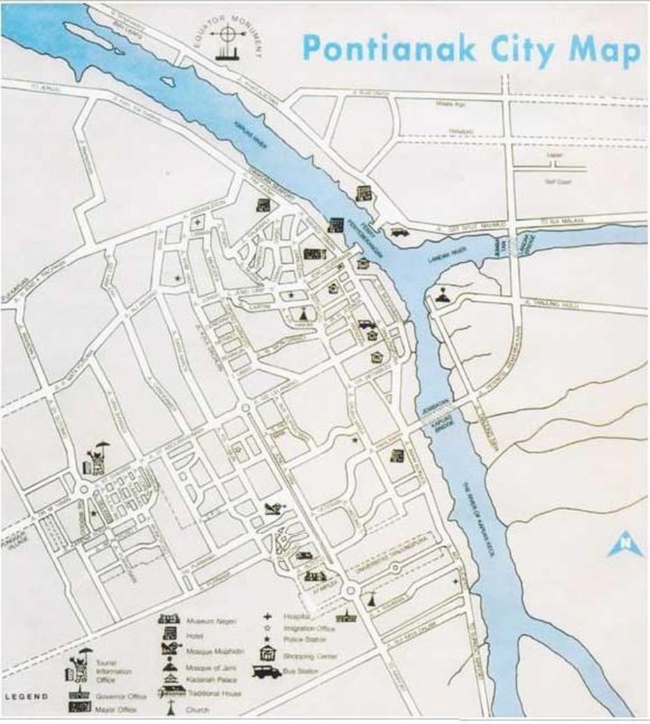 Amazing Indonesia: Pontianak City Map, Pontianak, Indonesia, Semarang Indonesia, Tarakan Indonesia