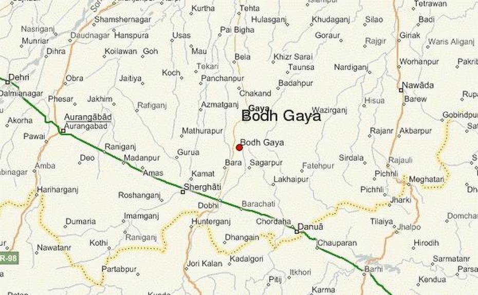 Bodh Gaya Location Guide, Gaya, India, Varanasi India, Buddha Gaya Temple