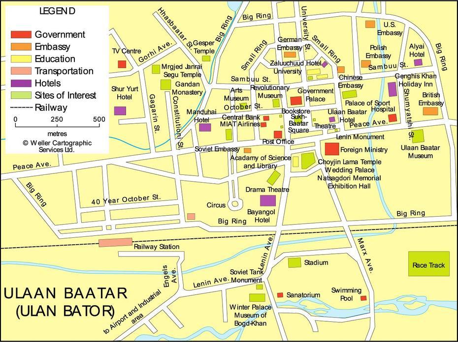 Central Ulan Bator Map – Horseback Mongolia, Ulaanbaatar, Mongolia, Mongolia  Location, Mongolia Temple