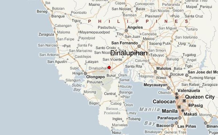 Dinalupihan Location Guide, Diplahan, Philippines, Philippines  Outline, Old Philippine