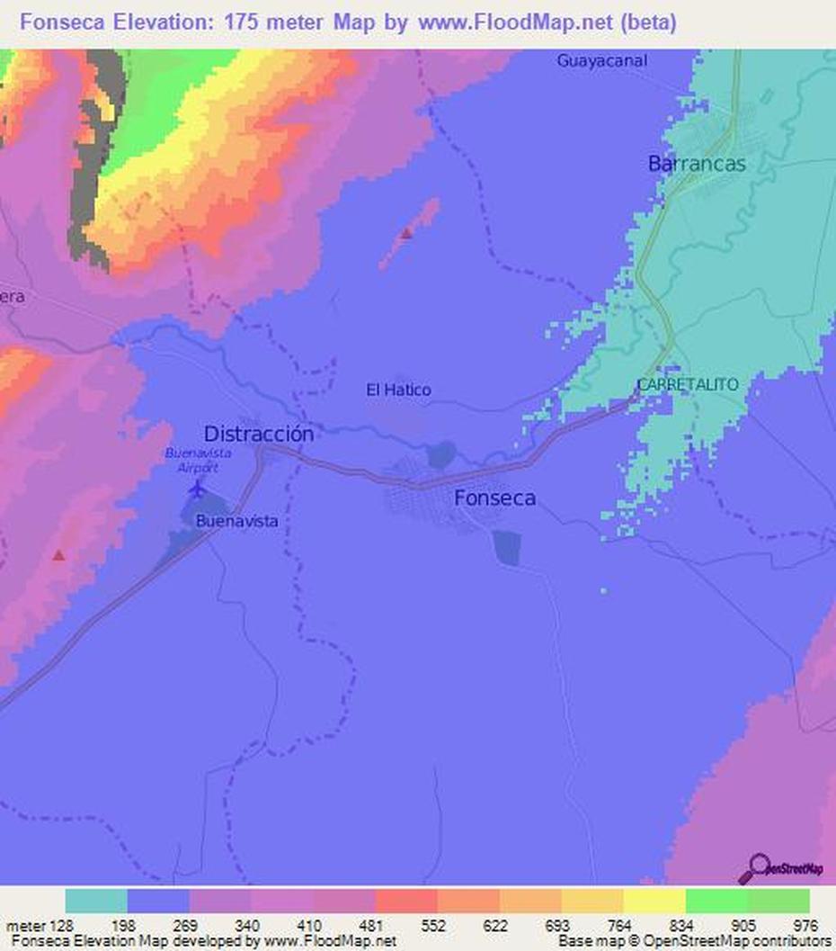 Elevation Of Fonseca,Colombia Elevation Map, Topography, Contour, Fonseca, Colombia, Medellin- Colombia, South America Cities