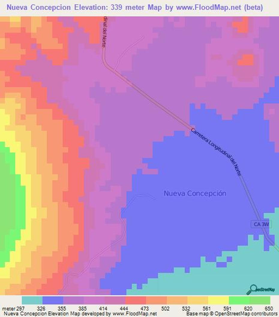 Elevation Of Nueva Concepcion,El Salvador Elevation Map, Topography …, Nueva Concepción, El Salvador, Matazano, Chalatenango El Salvador