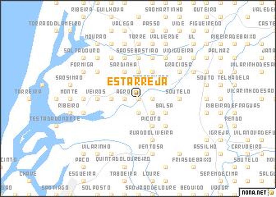 Estarreja (Portugal) Map – Nona, Estarreja, Portugal, Portuguese  Art, A De Lisboa Portugal