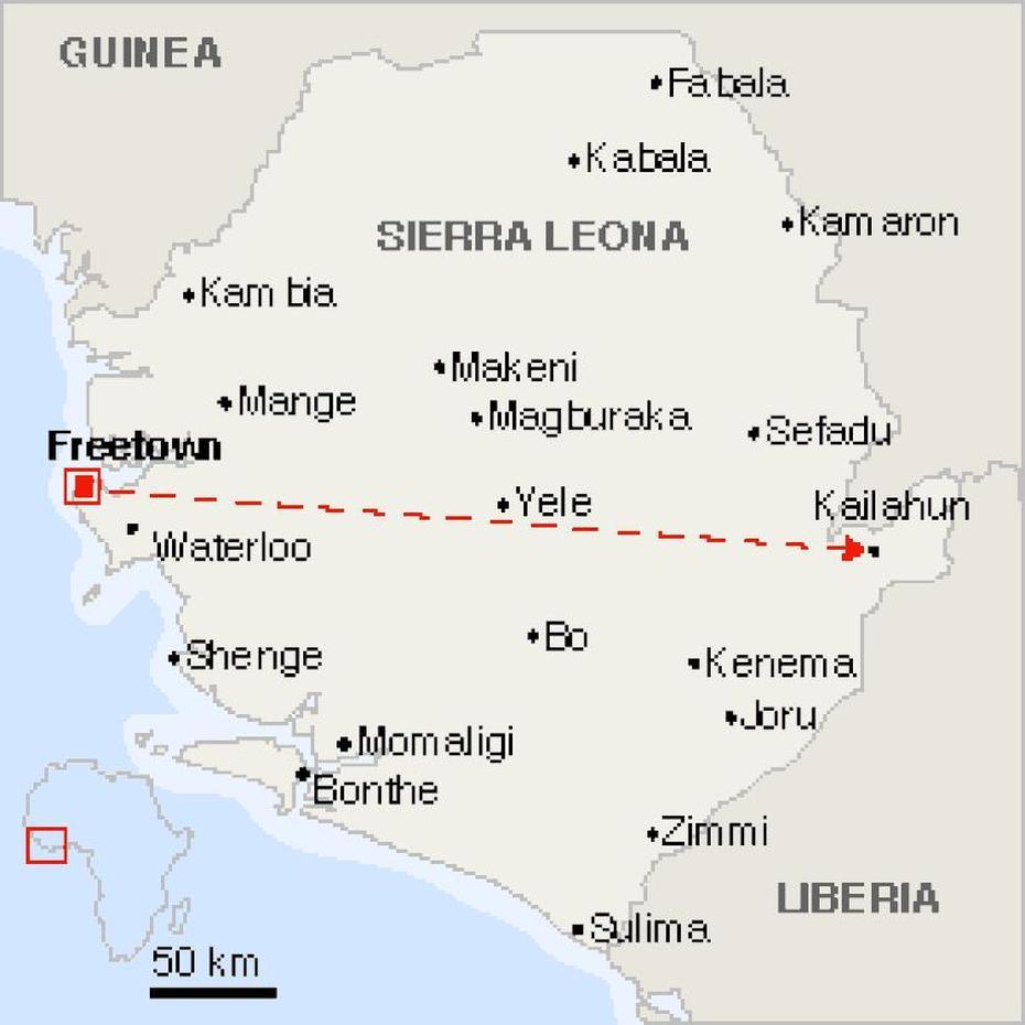 Freetown-Kailahun, Sierra Leona | Internacional | El Pais, Kailahun, Sierra Leone, Sierra Leone Land, Sierra Leone Location