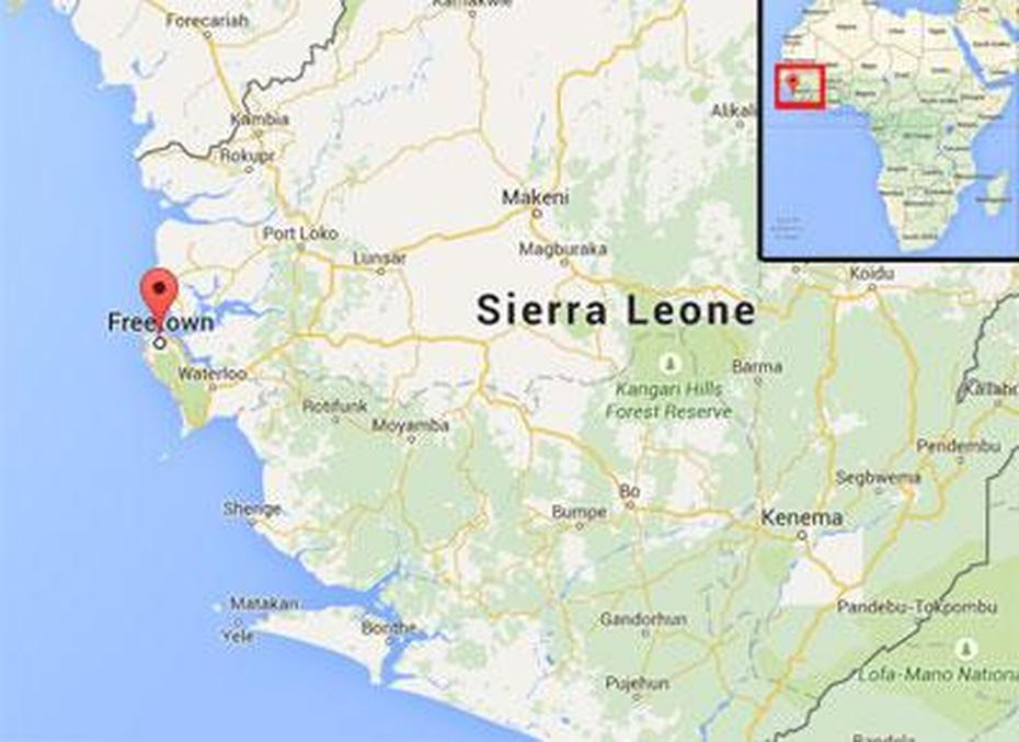 Freetown-Sierra-Leone-Map  The Unforgotten, Freetown, Sierra Leone, Sierra Leone Location, Sierra Leone Africa