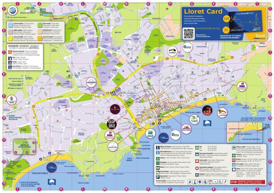Lloret De Mar City Map By Lloret Turisme – Issuu, Lloret De Mar, Spain, Lloret De Mar Beach, Lloret De Mar Beaches