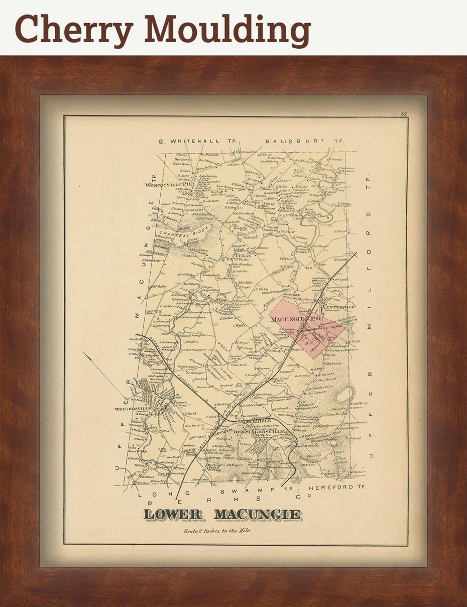 Lower Macungie Pennsylvania 1876 Map Replica Or Genuine | Etsy, Lower Macungie, United States, Vintage Printable  United States, Usa  United States