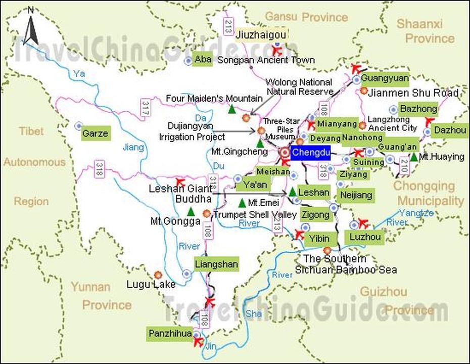 Luzhou Map Tourist Attractions – Travelsfinders, Luzhou, China, Jiangmen China, Hebei