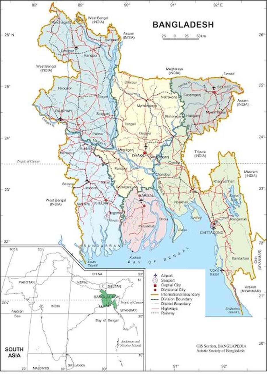 Maps Of Bangladesh: Political Map Of Bangladesh, Kishmat Dhanbāri, Bangladesh, Bangladesh Road, Bangladesh Outline