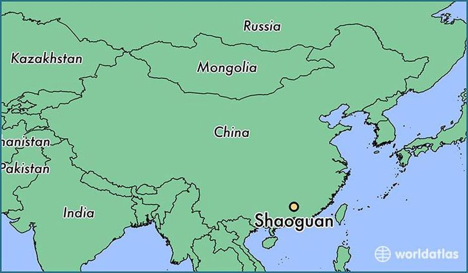 Where Is Shaoguan, China? / Shaoguan, Guangdong Map – Worldatlas, Shaoguan, China, Danxia  Mountain, Wujiang