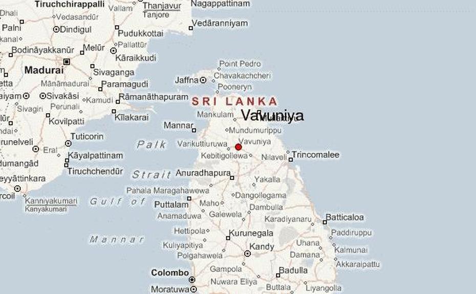 Sri Lanka Provinces, Sri Lanka Highway, Location Guide, Vavuniya, Sri Lanka