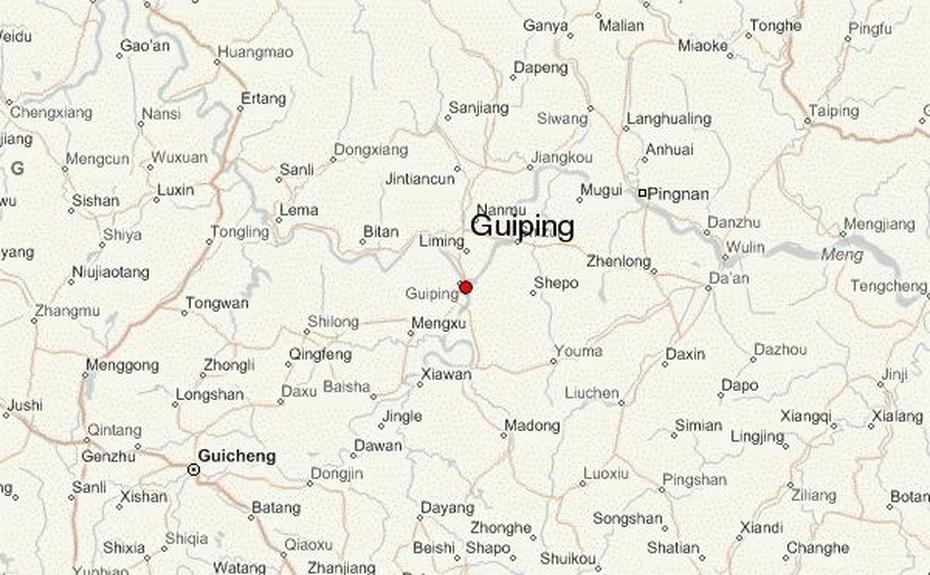 Taiyuan, Luoyang China, Location Guide, Guiping, China