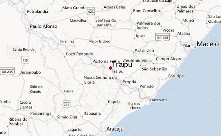 Traipu Location Guide, Traipu, Brazil, Simple  Of Brazil, Of Brazil With Cities