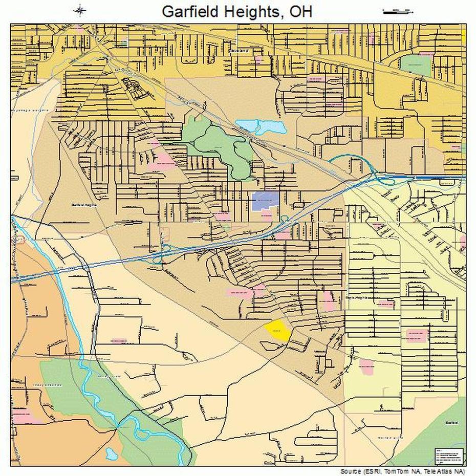 United States Land, Usa Relief, , Garfield Heights, United States