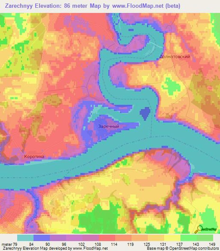 Elevation Of Zarechnyy,Russia Elevation Map, Topography, Contour, Zarechnyy, Russia, Russia  Cartoon, Russia  In World