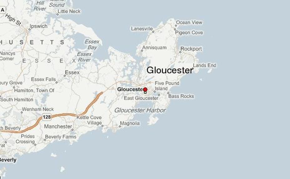 Guia Urbano De Gloucester, Massachusetts, Gloucester, United States, 50 United States, United States America  Usa