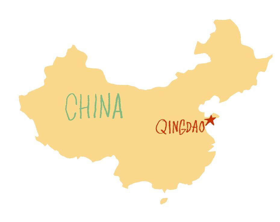 Hong Kong China On, Qingdao Shandong China, Qingdao , Qingdao, China