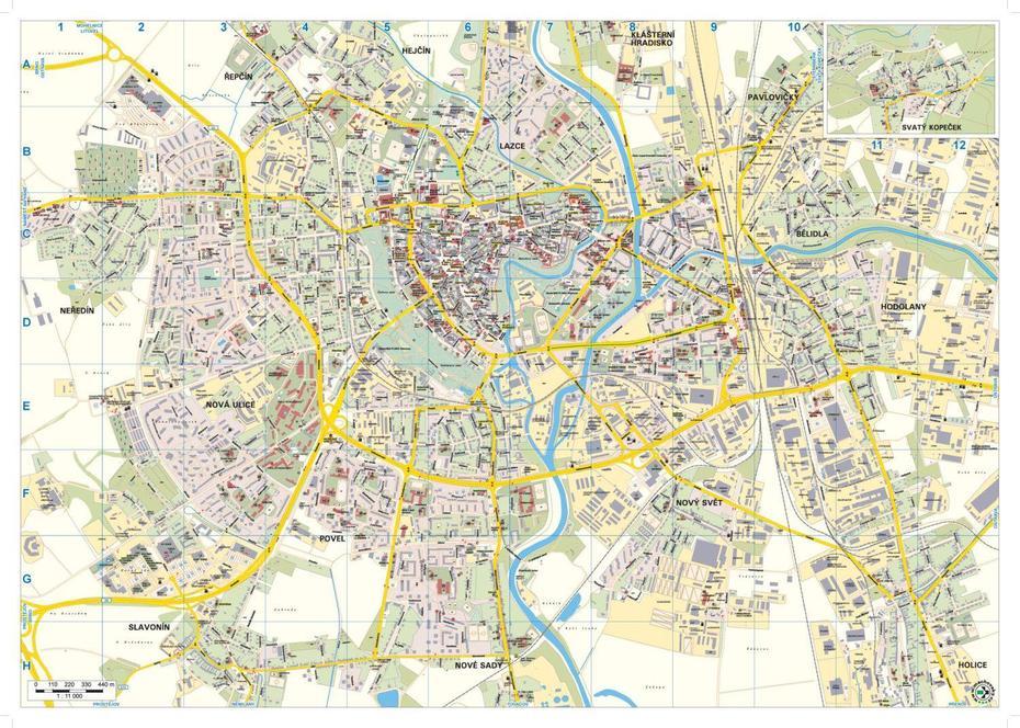 Mapa Olomouce | Mapa, Olomouc, Czechia, Sovinec  Castle, Moravia Czech  Republic