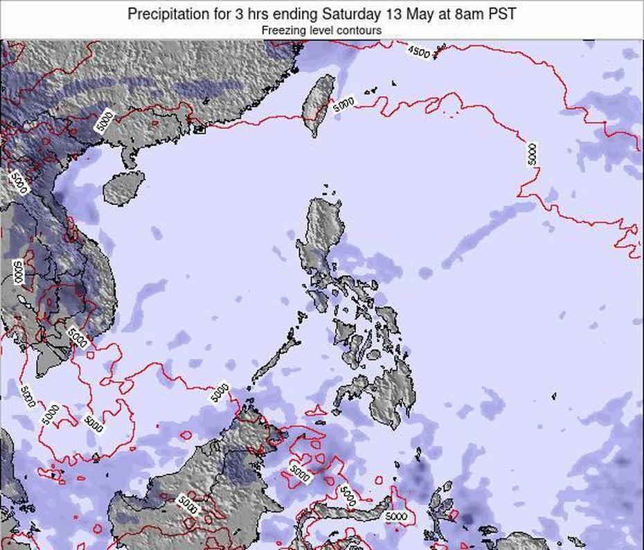 Quezon Isabela, Roxas  Isabela, Islands Precipitation, Paracelis, Philippines