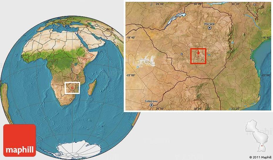 Satellite Location Map Of Zvishavane Urban, Zvishavane, Zimbabwe, Shurugwi Zimbabwe, Zimbabwe Districts