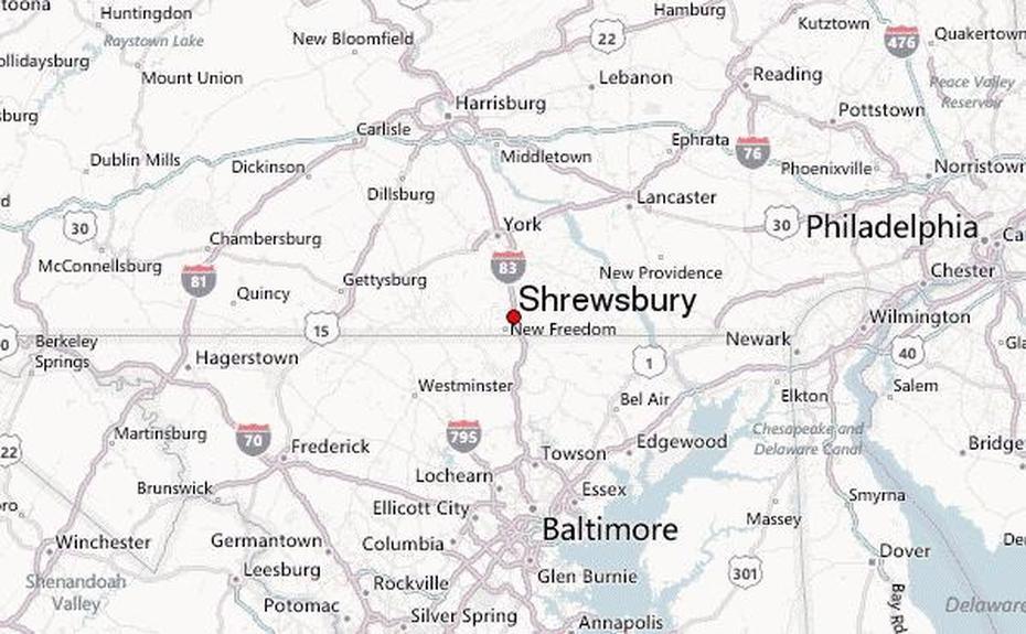 Shrewsbury Pa, Red Bank New Jersey, Pennsylvania Location, Shrewsbury, United States